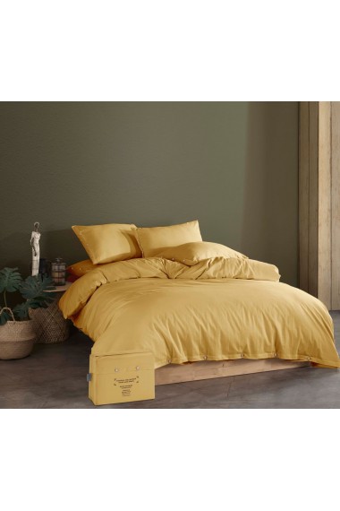 Taş Yıkama Nevresim Takımı Tek Renk ( çift kişilik )-hardl